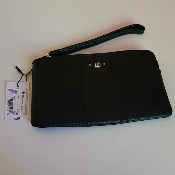 Liz Claiborne Mini Zip Around Wristlet - Picture 4 of 4